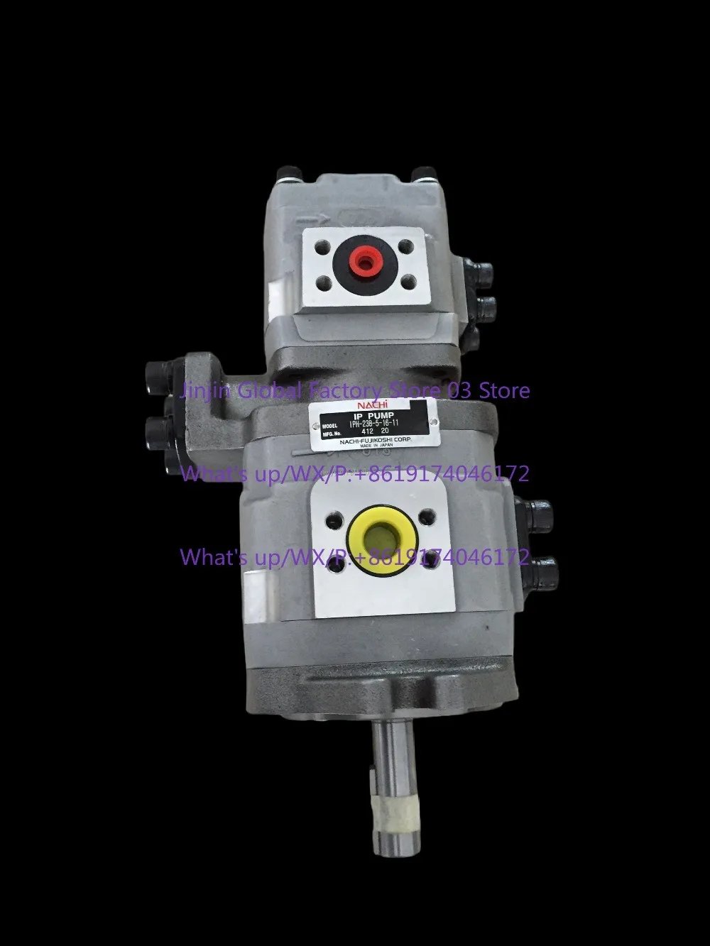 IPH Series Hydraulic Gear Pump IPH-46B-20-80-11 IPH-46B-20-100-11 IPH-46B-20-125-11 IPH-46B-25-80-11 28 cm Displacement 1