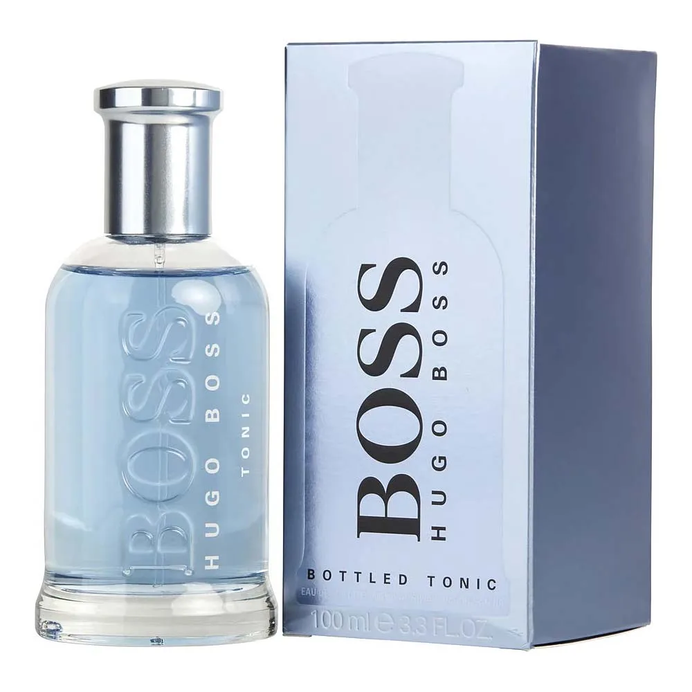 Hugo Boss BOSS Bottled Tonic Eau de Toilette (100ml / 3.40 fl oz) – Crisp Apple, Fresh Ginger, Bitter Orange & Vetiver – Men's Fresh Cologne