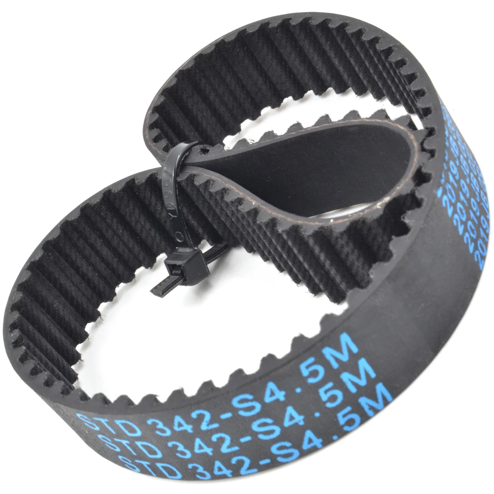 POWGE-STD S4.5M حزام التوقيت ، Lp = 333 338 342 347 351 360 369 382 387 396 414 441 450 468 486 491 500 504 509 513 ، عرض 6-25 المطاط