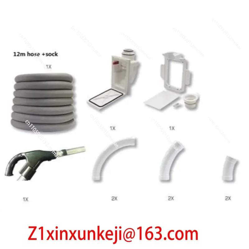 Suzhou Laierte Central Vaccum System Hide a Hose Set Central Vacuum Cleaning System for Home