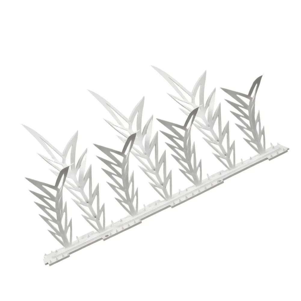 Branch Style Plastic Bird Spikes for Residential and Commercial Roof Fence Applications Bird Landing Prevention