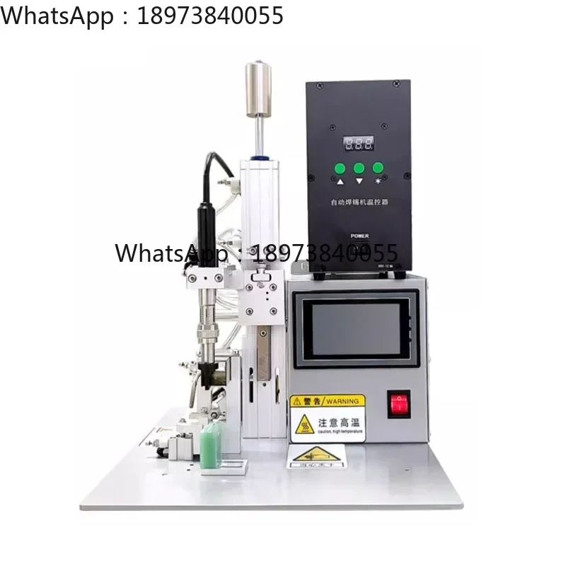 

200W Semi-automatic Soldering Machine Is Used For Butt Soldering Of Terminals, Switches, LED Lights, PCB, USB, Motors, Etc