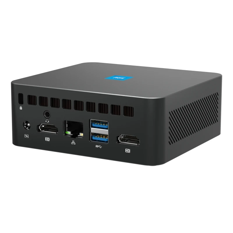 Zkmagic Computer di vendita caldo Mini PC Linux OS M8 N95 CPU M.2 SSD PCIE NVMe 4K Dual HD PC Gaming PC