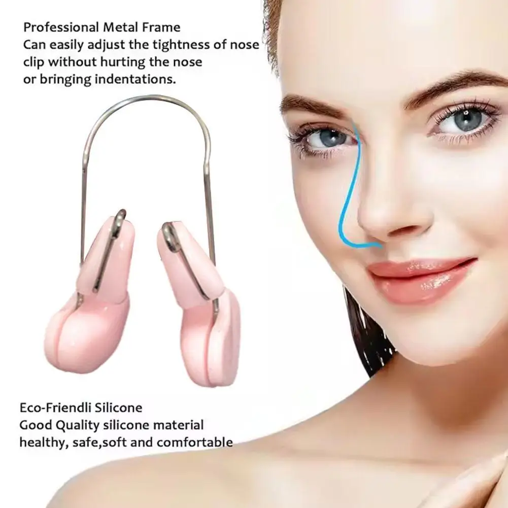 

1 PC Soft Silicone Nose Shaper Lifting Clip Nose Bridge Shaping Corrector Nose Up Slimming Massager Beauty Tools