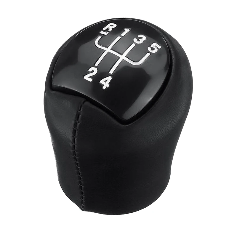 5 Speed Leather Car Gear Shift Knob Shifter Lever for Renault Clio Espace Kangoo Express Laguna Megane Cabriolet Classic