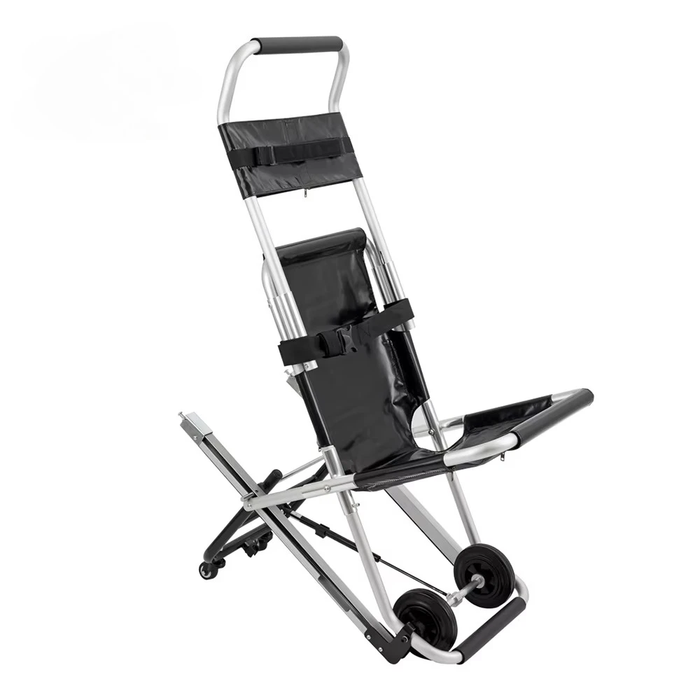 Folding Stretcher Belt Stair Climbing Wheelchair Evacuation Chair