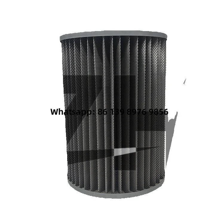 Industrial Steel Plant Power Natural Gas Pipeline Filter Element G4.0 Stainless Transportation Station