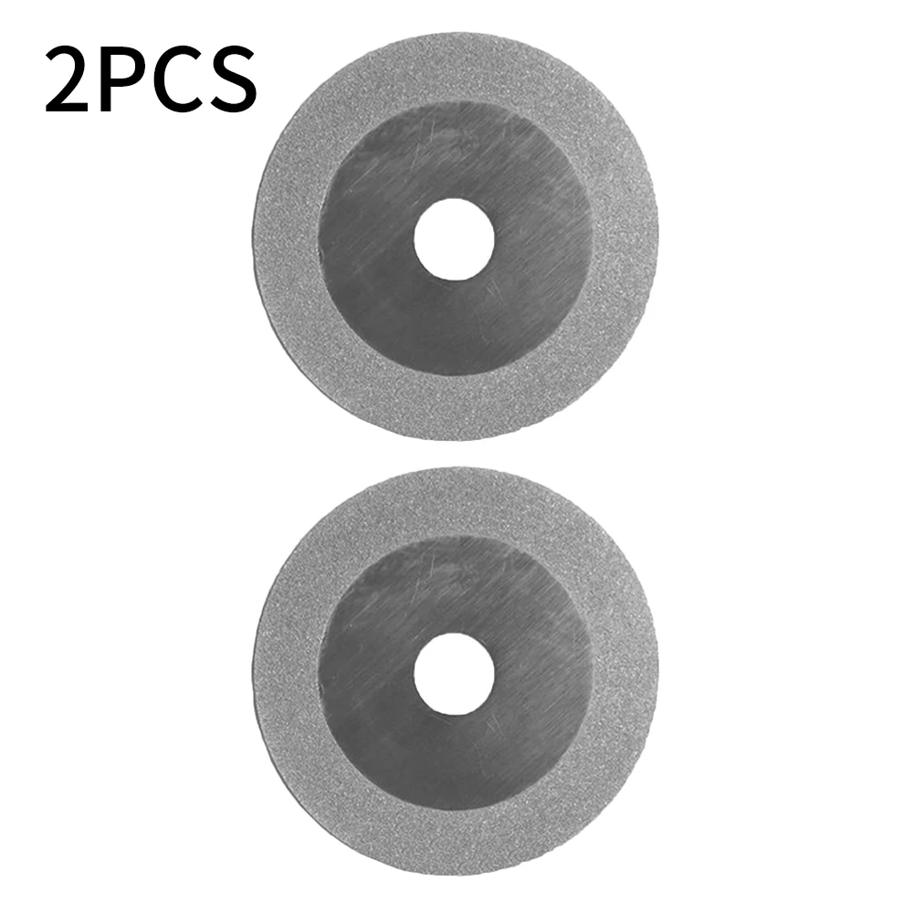 

100mm Diamond cutting disc 2pcs Accessory Replacement Sharpener Tool Tungsten Electrode 2 piece Kit Pack Saw Blade