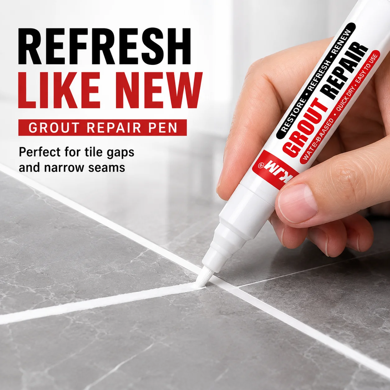 Fugenreparaturstift, wasserfes – Tile Grout Repair Bewertung und Preis