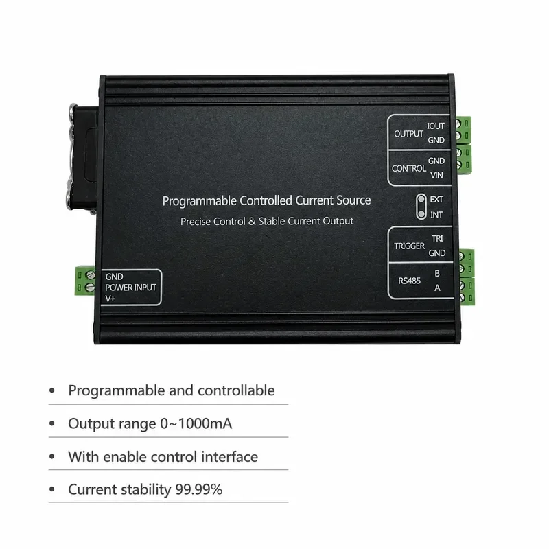 Programmable VCCS Constant Current Source Module 0-1A High Precision LED Laser Driver Low Noise Linear Adjustable