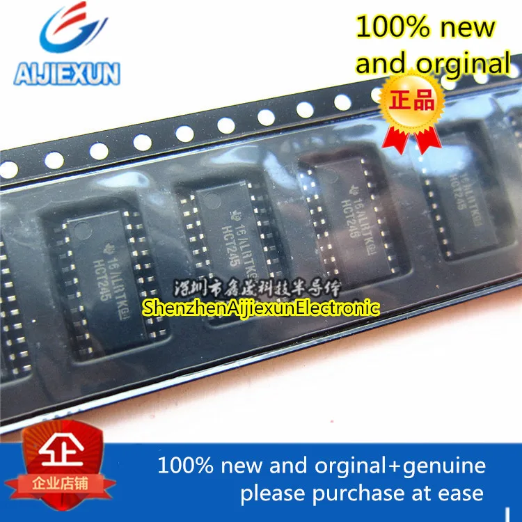 

10 шт. 100% новые и оригинальные шелкография HCT245 SN74HCT245NSR SOP-20 большой запас