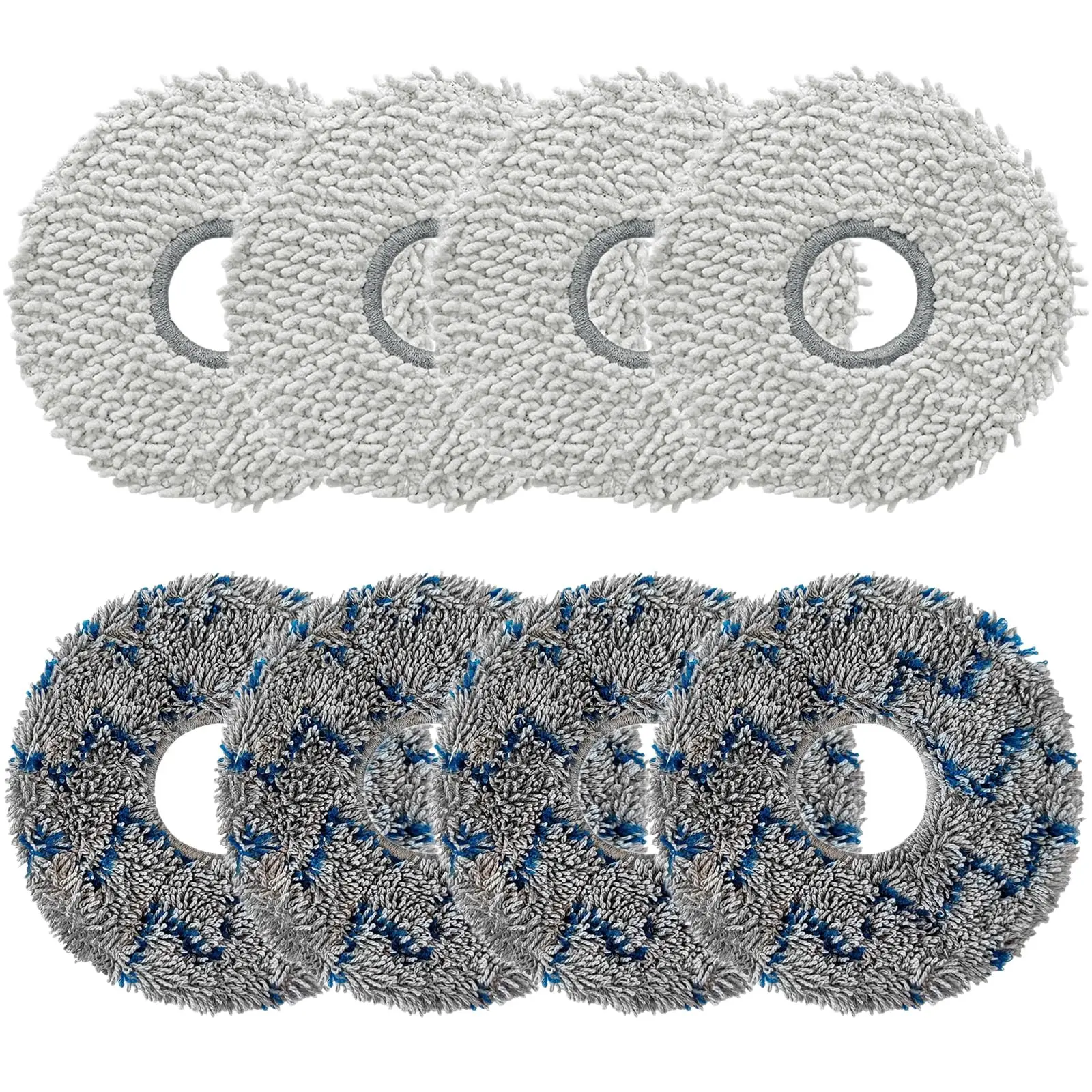 Mop Pads Replacement Compatible with ECOVACS DEEBOT T30 Pro / T30S Combo / T30S / T20 Omni / T10 Omni / X1 Omni / X1 Turbo / X2