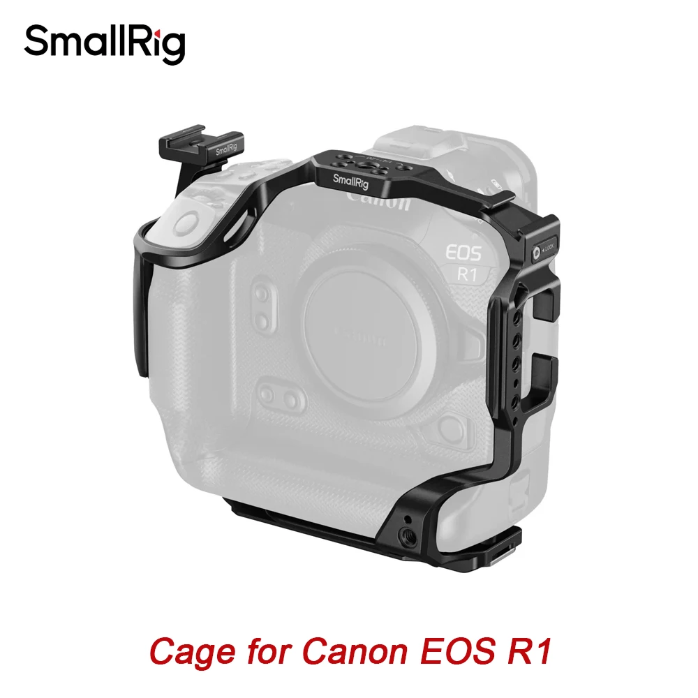 قفص SmallRig 5413 للحذاء البارد القابل للفصل Canon EOS R1، إصدار سريع مدمج من Arca-Swiss لـ DJI Gimbal