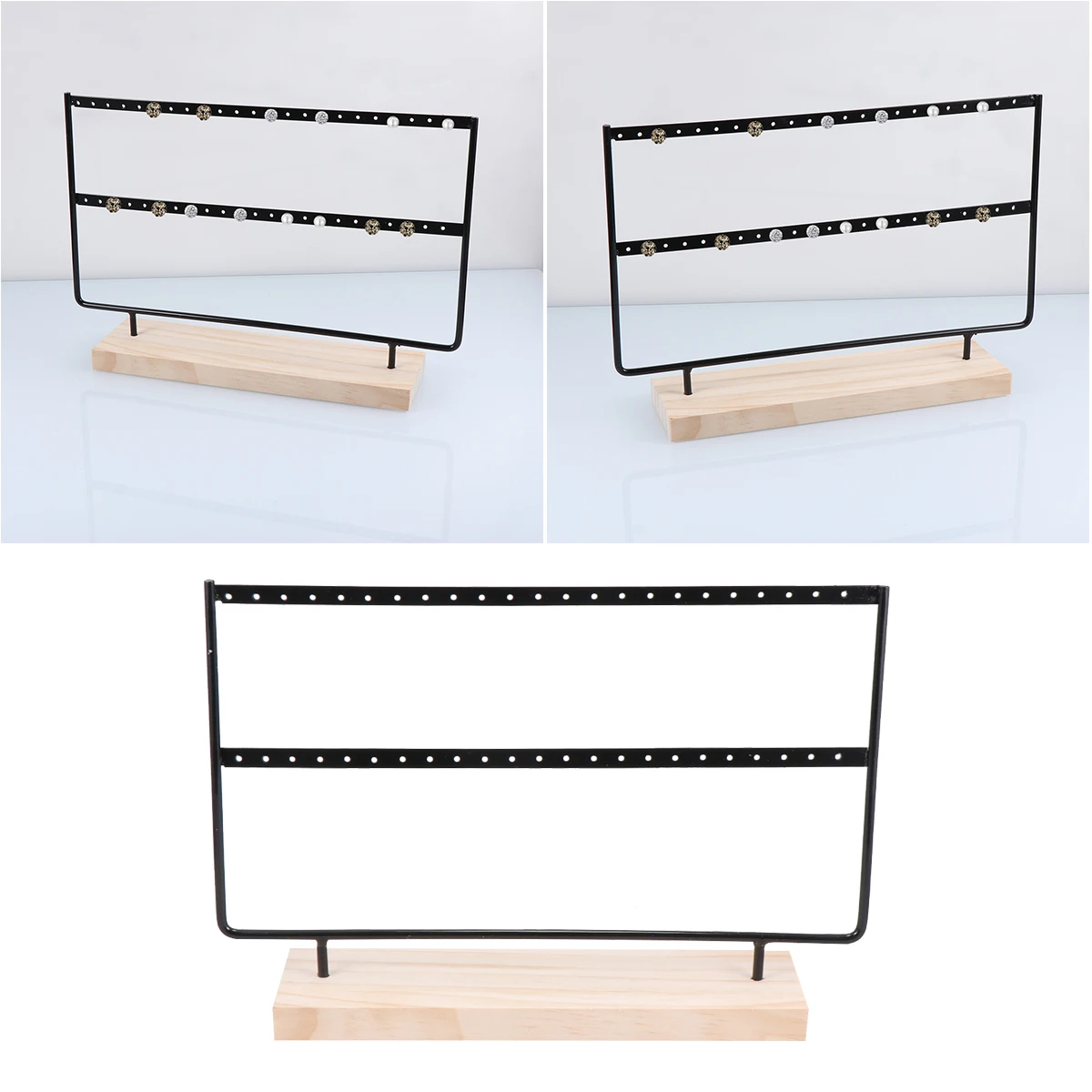

Earring Display St Jewelry Storage Rack Necklace Holder Bedroom Large Capacity Resin DIY nament Tutu Skirt Friendly