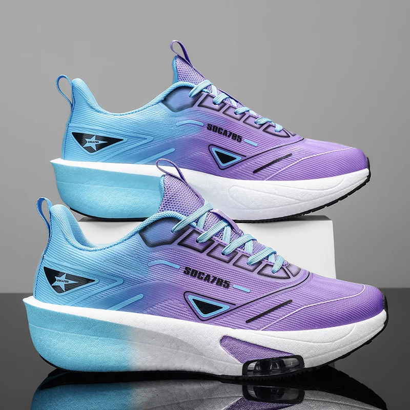 

Мужские спортивные кроссовки для бега, повседневные марафонские дышащие легкие женские удобные спортивные нескользящие прогулочные кроссовки на открытом воздухе