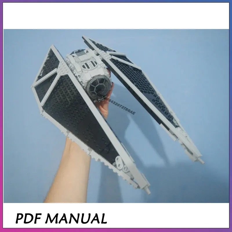 

MOC-246982 403PCS TIE Striker - minifig scale by zsoltom PDF Manual NO sticker building block toy for kids gift