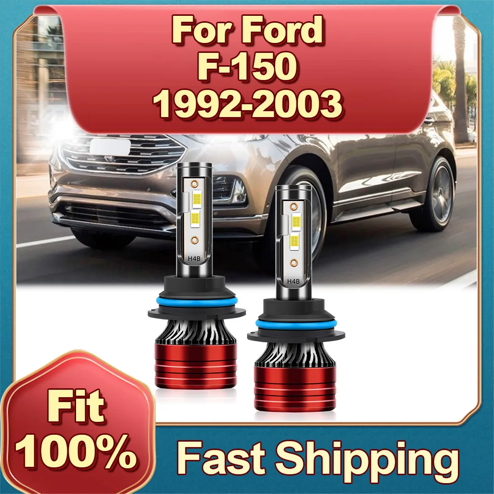 

Canbus Car LED Headlight Auto Lamp Bulb CSP Chip 180W 30000LM 6000K 12V For Ford F150 1992 1993 1994 1995 1996 1997 1998 99-2003