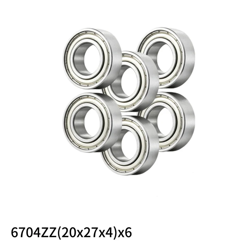 24Pcs Full Sealed Ball Bearing Kit for RC Concrete Mixer Model, Drum & Transmission Gearbox Upgrade Bearings