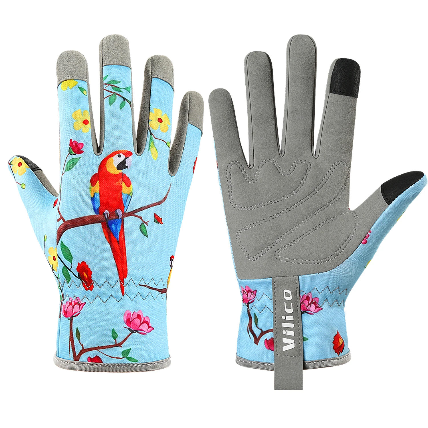 1 Pair Gardening Gloves Rose Pruning Thorn Proof Gloves With Long Forearm Protection Gauntlets For Digging Planting Garden Tool