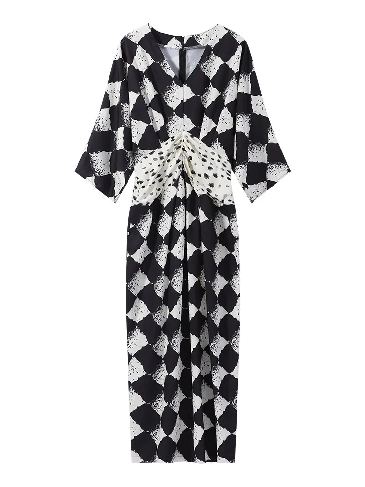Aurelia Plaid Elegance Dress S98640593959241f2841a603daecd4c83v