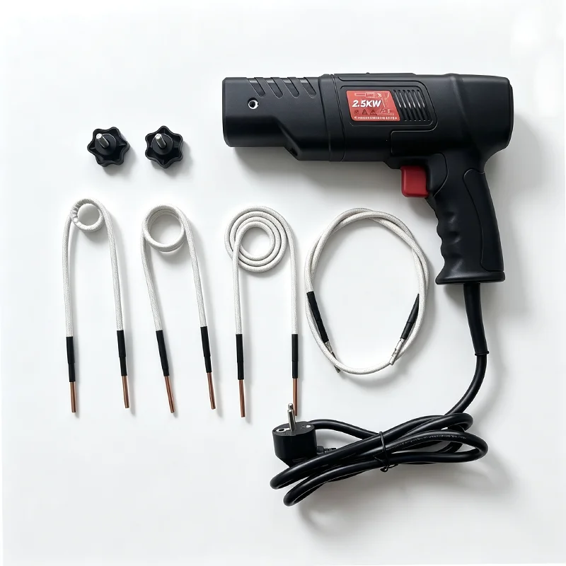 Induction Cooktop Portable - 2500-W-Handinduktionsheizgerät, magnetisches Schraubenheizgerät, tragbare, flammenlose Induktionsheizpistole