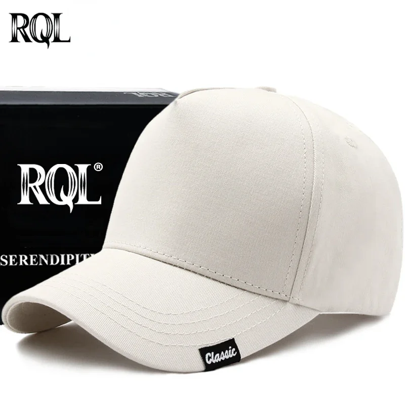 Baseball Cap for Men Women Sports Hat Fashion Designer Brand Solid Color Cotton Snapback Golf Hat Big Head Plus Size Hip Hop