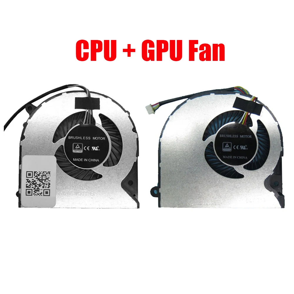 

Laptop Cooling Fan For Sager NP3852 NP4850 N850EZ N850EL APair DC5V 0.5A 4PIN New