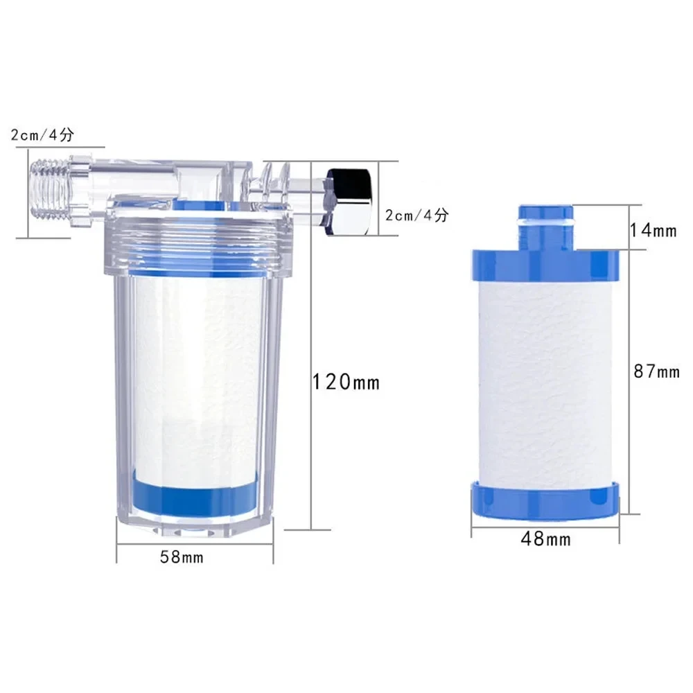 Универсальный фильтр из полипропилена, хлопок, распылитель для душа, ванны, сито, кран для очистки воды, хлор, кухонная арматура для ванной комнаты