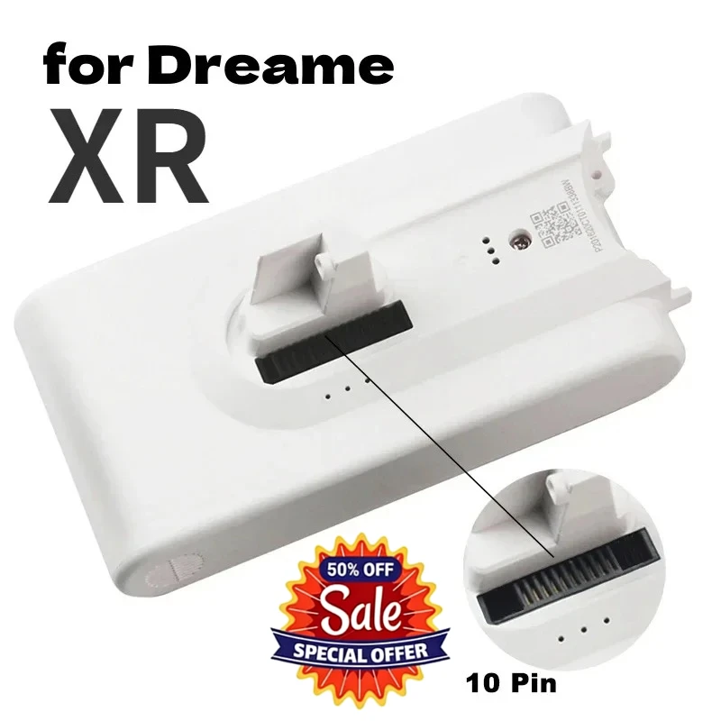 

Newest 25.2V 3000mAh Rechargeable Battery for Xiaomi Dreame XR High Quality High Capacity Lithium-Ion Vacuum Cleaner Battery