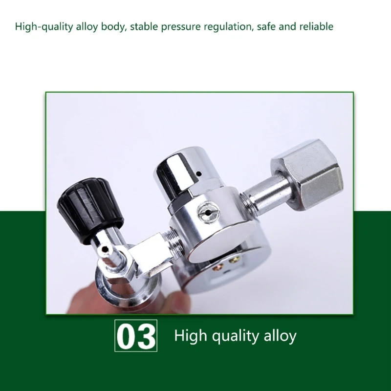 Filter Pressure Reducing for Valve 0-25MPa Argon Meter Pressure Regulator Dropship