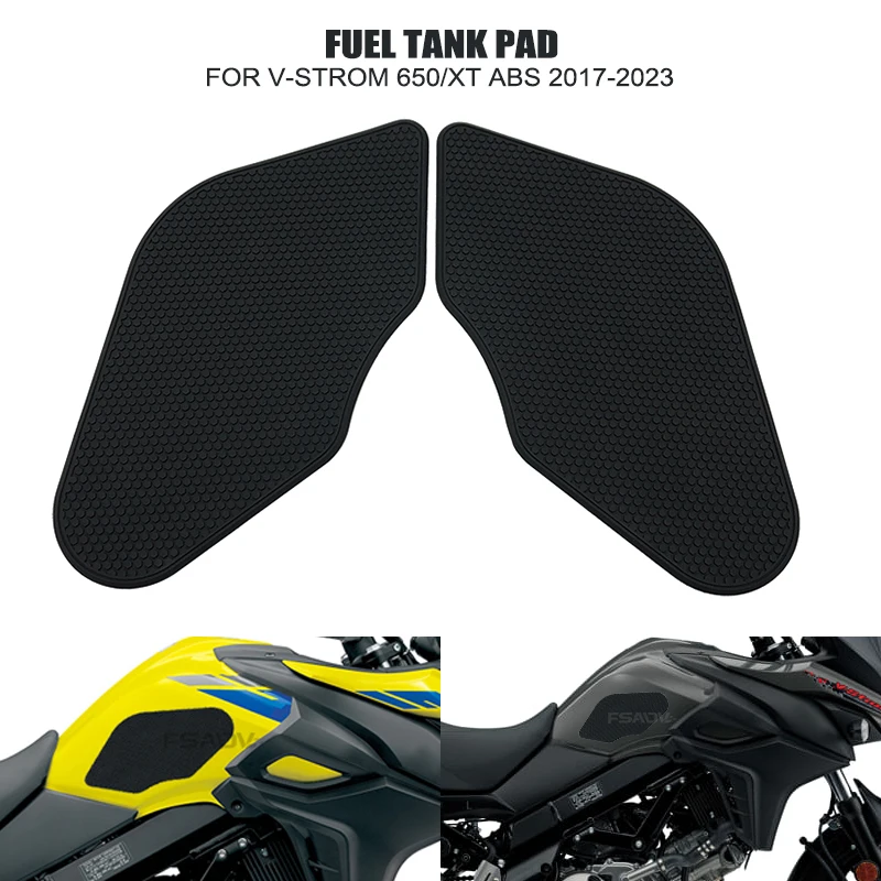 

2023 Anti slip Fuel Tank Pads Side Gas Knee Grip Traction Pad For Suzuki V-Strom 650 650XT DL650 DL 650/XT 2017-2022 2021 2020