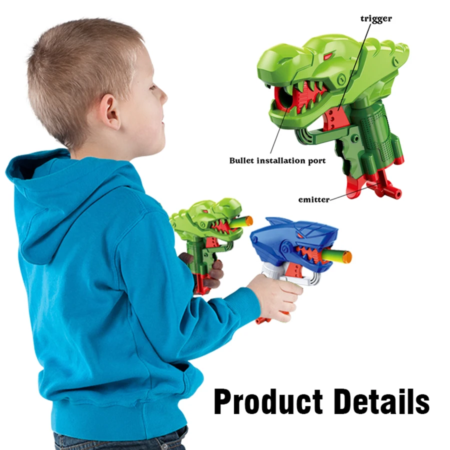 Zabawki strzelające dla dzieci, letnie zabawki na świeżym powietrzu, pistolety z miękkich pocisków piankowych, idealne zabawki dla chłopców, prezenty urodzinowe, prezenty świąteczne