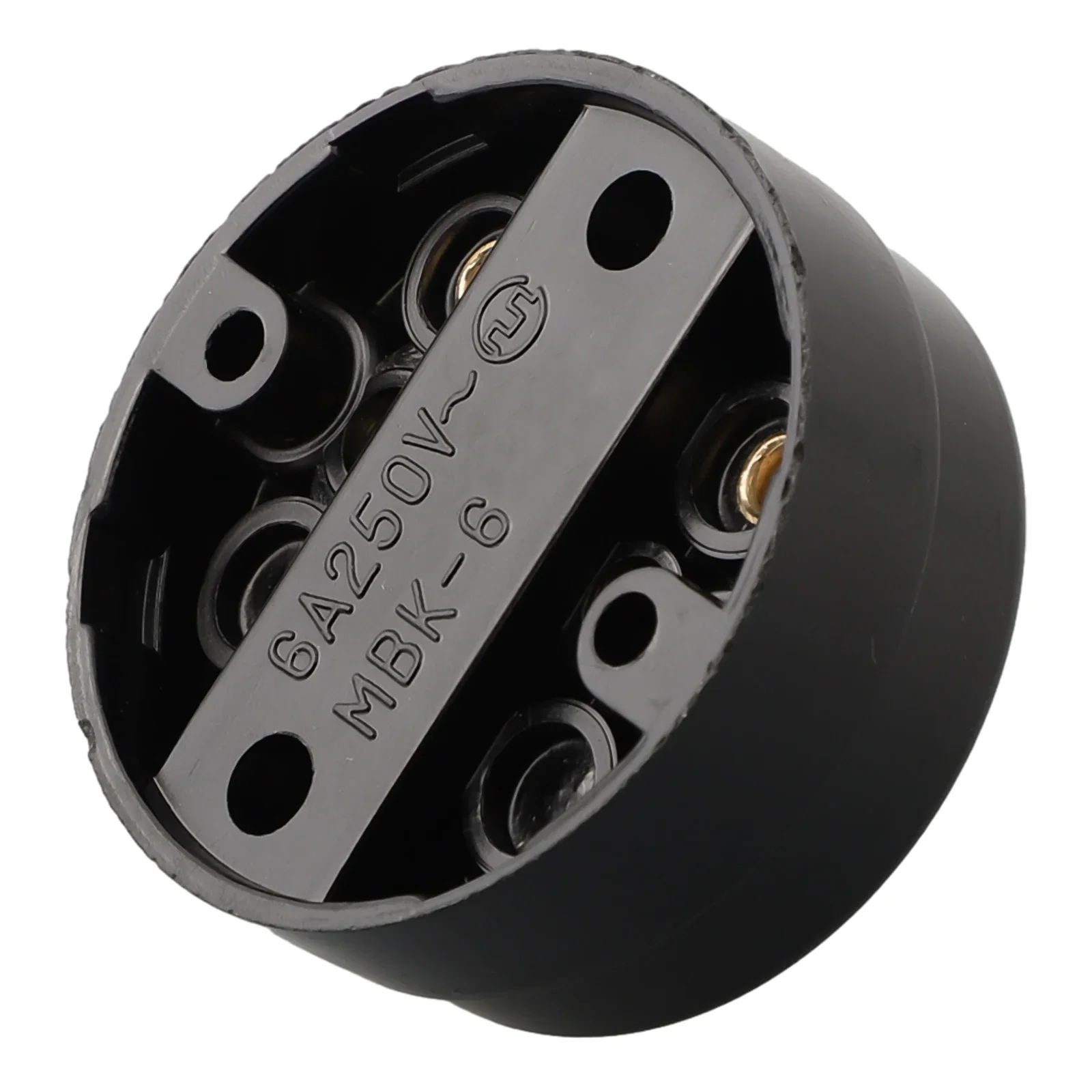 Single Control Switch Round Wall Mounted Easy Install Light Switch Retro Retro Style 1PC 220-250V Hot Sale New