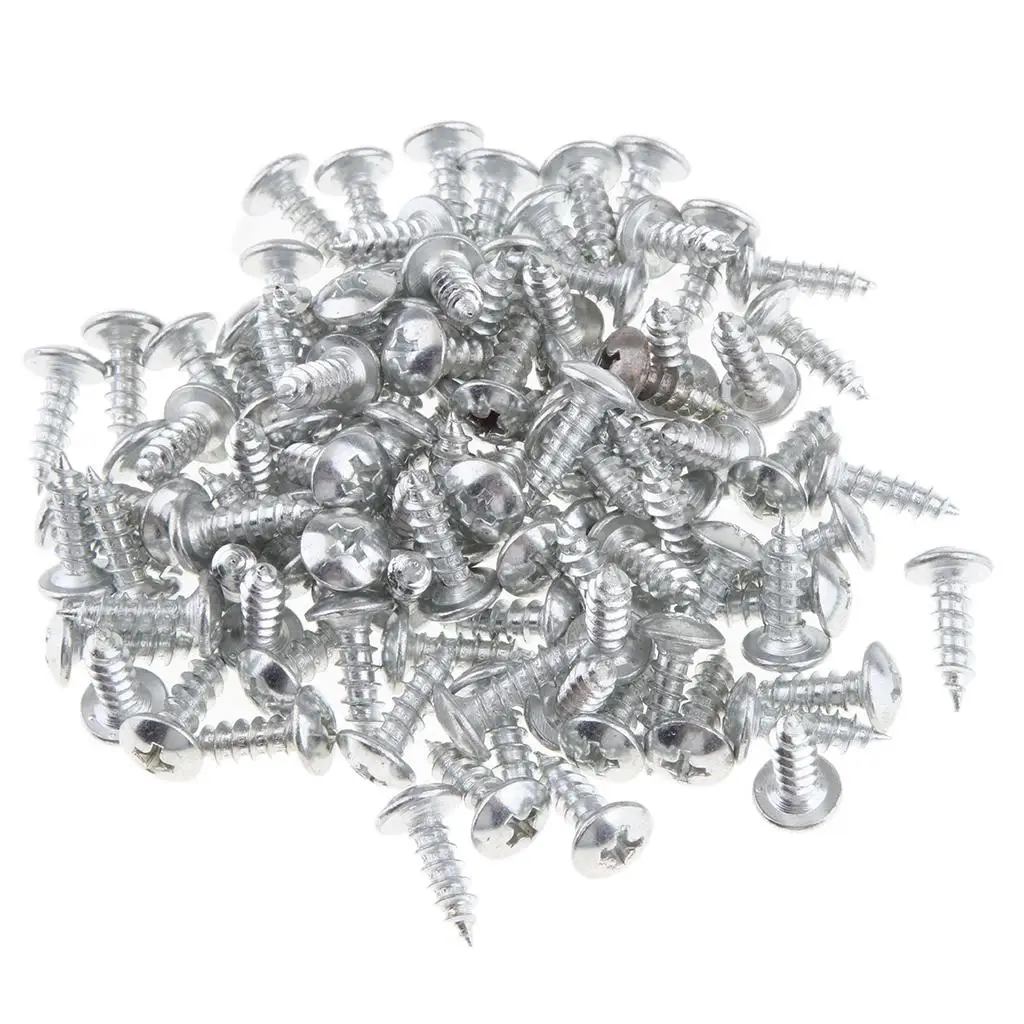 

100-piece Motorcycle Fairing Body Screws , Fasteners, Screws