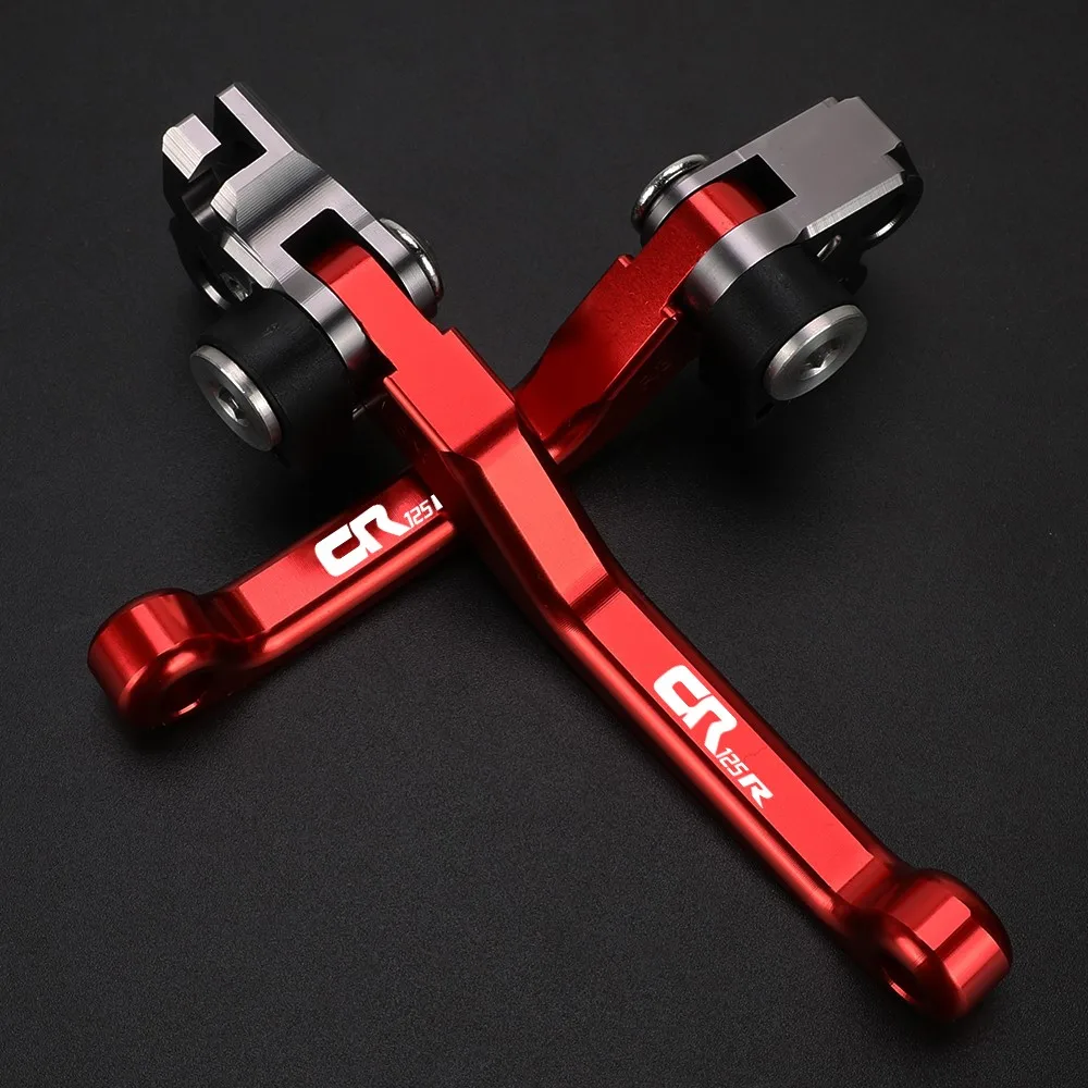 Pivot Brake Clutch Levers Dirt Pit Bike Handle For HONDA CR125R CR 125R CR125 R 1992 1993 1994 1995-2007 Motorcycle Accessories - view 2