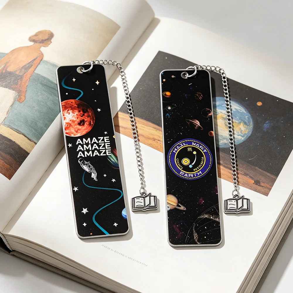 Project Hail Mary Double-Sided Bookmark Movie Fan Collection Gift Reader Book Accessory Birthday Gift for Friend Christmas Gift