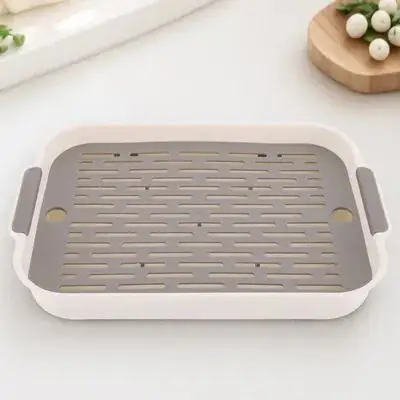 

Rabbit Litter Box Rectangular Large Capacity Flat Bottom Anti-Slip For Small Pets Bunny Cage Toilet Training Potty Guinea