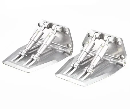 Trim Flaps Waterdrukplaten Trim Tabs Upgrade Board Spray Strip voor RC Boot Model DIY Onderdelen