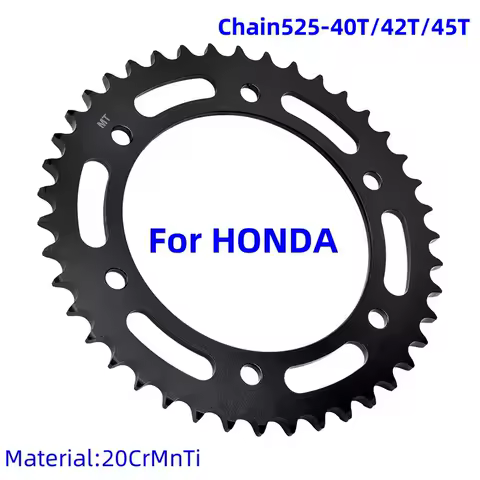 525-40/42/45T Moto Sprocket For HONDA CBR600RR CBR600 F FS RA RR CBR954RR CBR929RR CBR900RR CBR1000RR SA S RA SP RVT1000R NT1100