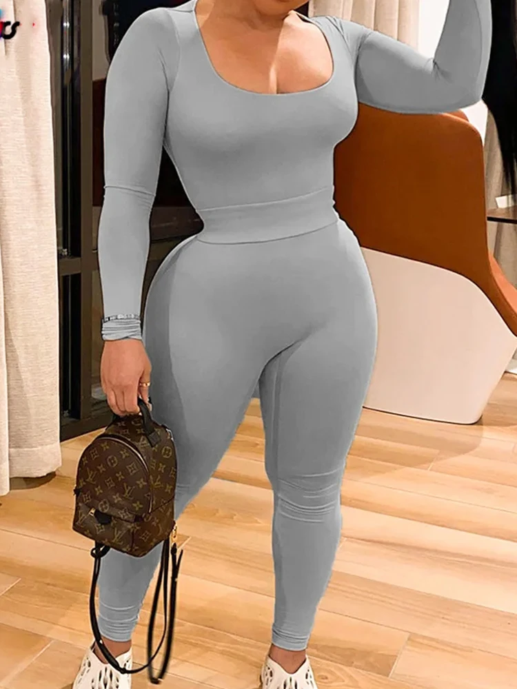 Conjunto de dos piezas para mujer, chándal informal, Top deportivo elástico y Leggings a juego, 2025