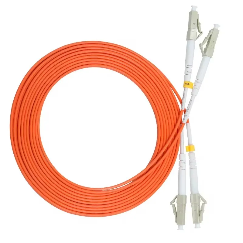 YOUYSI-Jumper de fibra multimodo, LC/UPC-LC/UPC, MM Duplex, LC/UM2, 1000Mbps, 1m, 2m, 3m, 5m, 10m, 10pcs