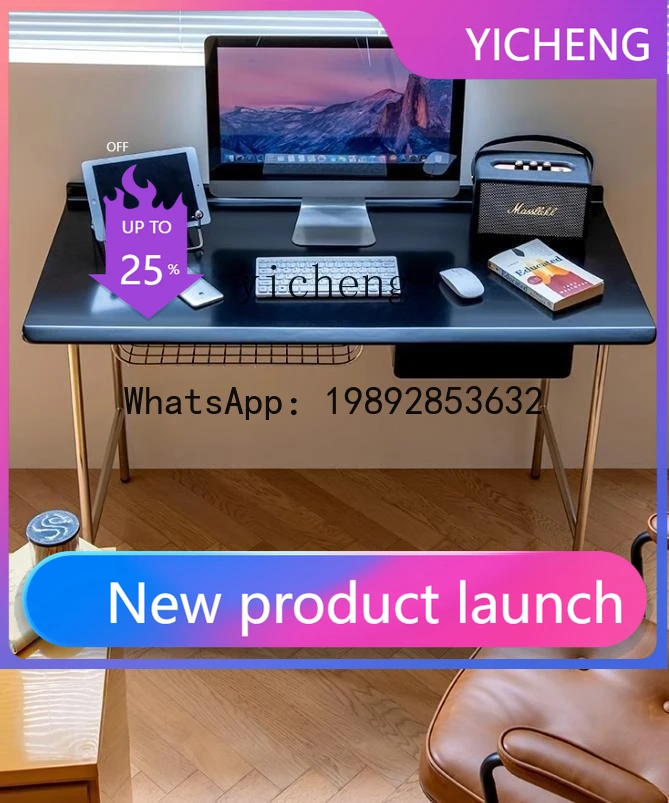 

LYY Light Luxury Modern Minimalist High-End Calligraphy Study Desk Computer Office Long Desk