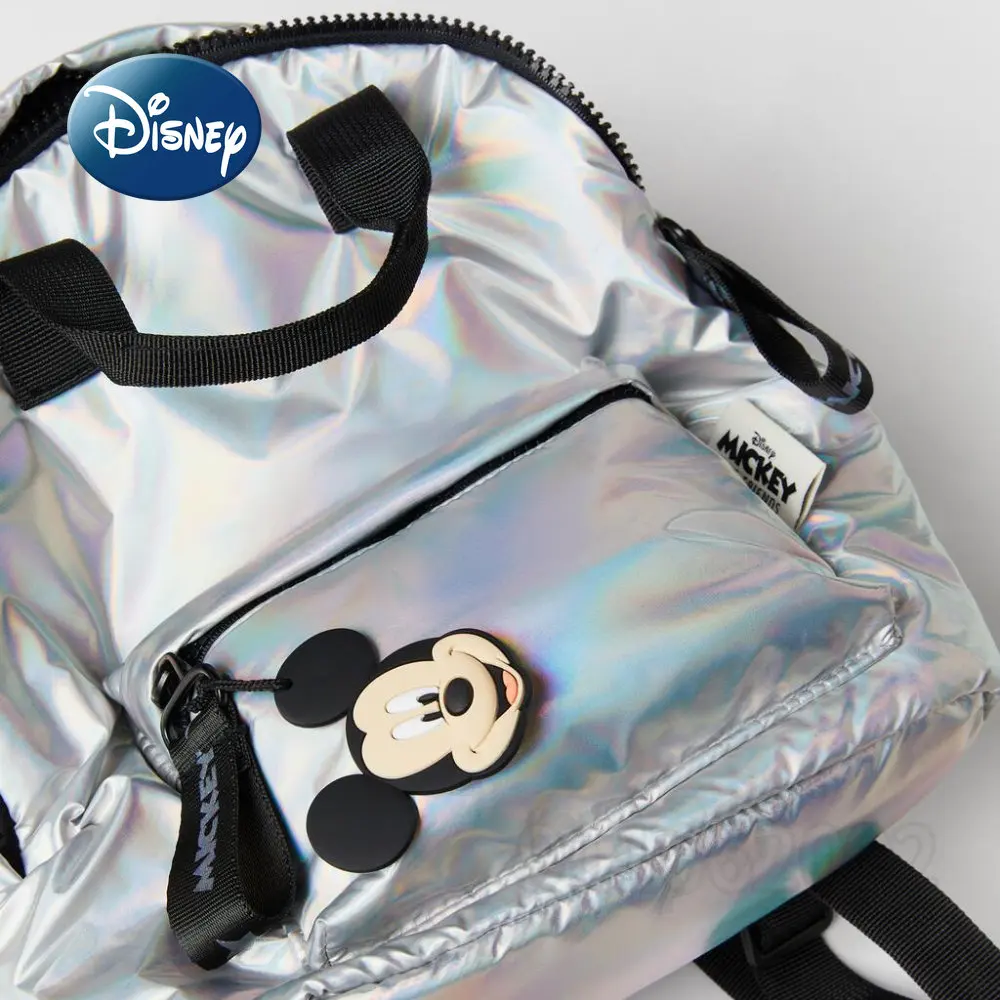 Disney Mickey New Children\'s Backpack Luxury Brand Cartoon Boys and Girls\' Schoolbag Cool Fashion Children\'s Casual Backpack