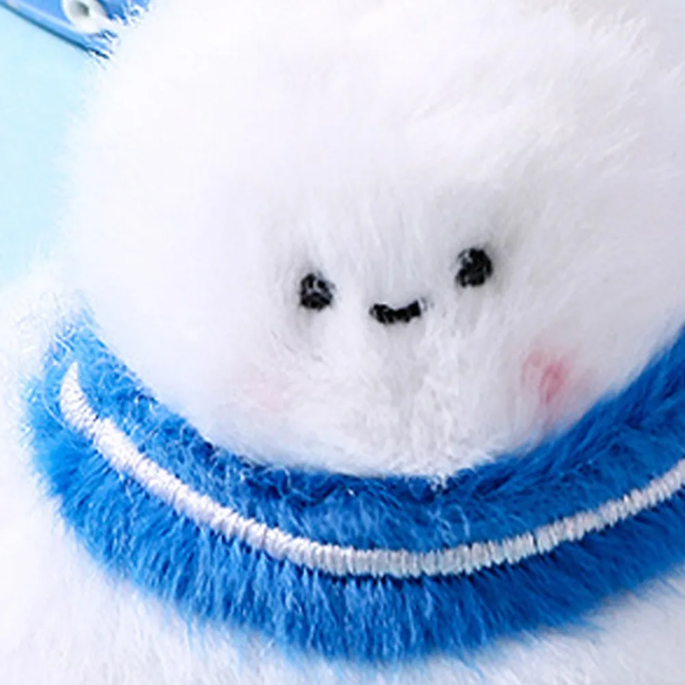 Pluszowy brelok do kluczy Badminton Para Breloczki Kreskówkowa Wypchana Lalka Zawieszka do Torby Badminton Symulacja Miękka Pluszowa Zabawka Badminton Breloczek