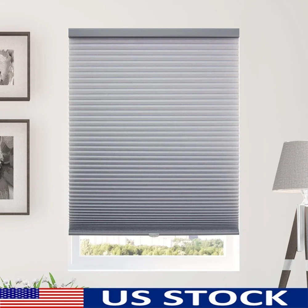 

Cordless Light Filtering Cellular Shade Honeycomb Design Insulated Energy Efficiency Safe Kids Easy to Clean Window Covering