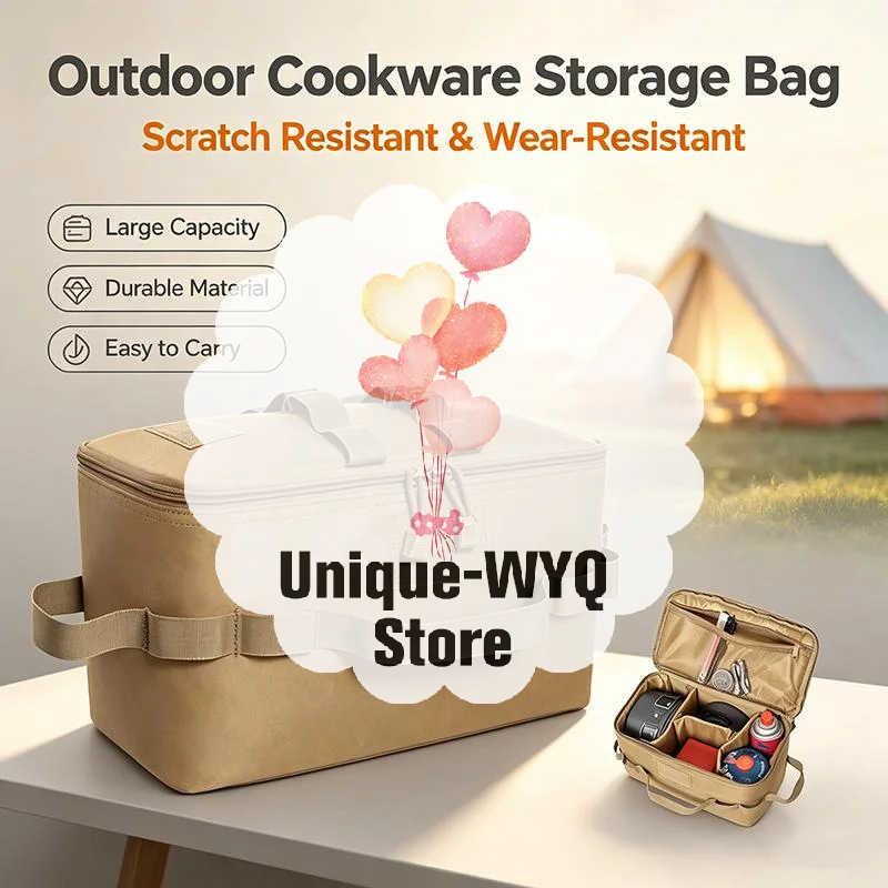 Outdoor Cookware Storage Bag With Large Capacity And Scratch Resistant Fabric Perfect For Camping Hiking Outdoor Trips