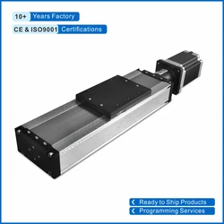 1500mm Stroke Range 100kg Load Capacity Linear Motion Ball Screw Guide Rail Gantry Robot XYZ Stage