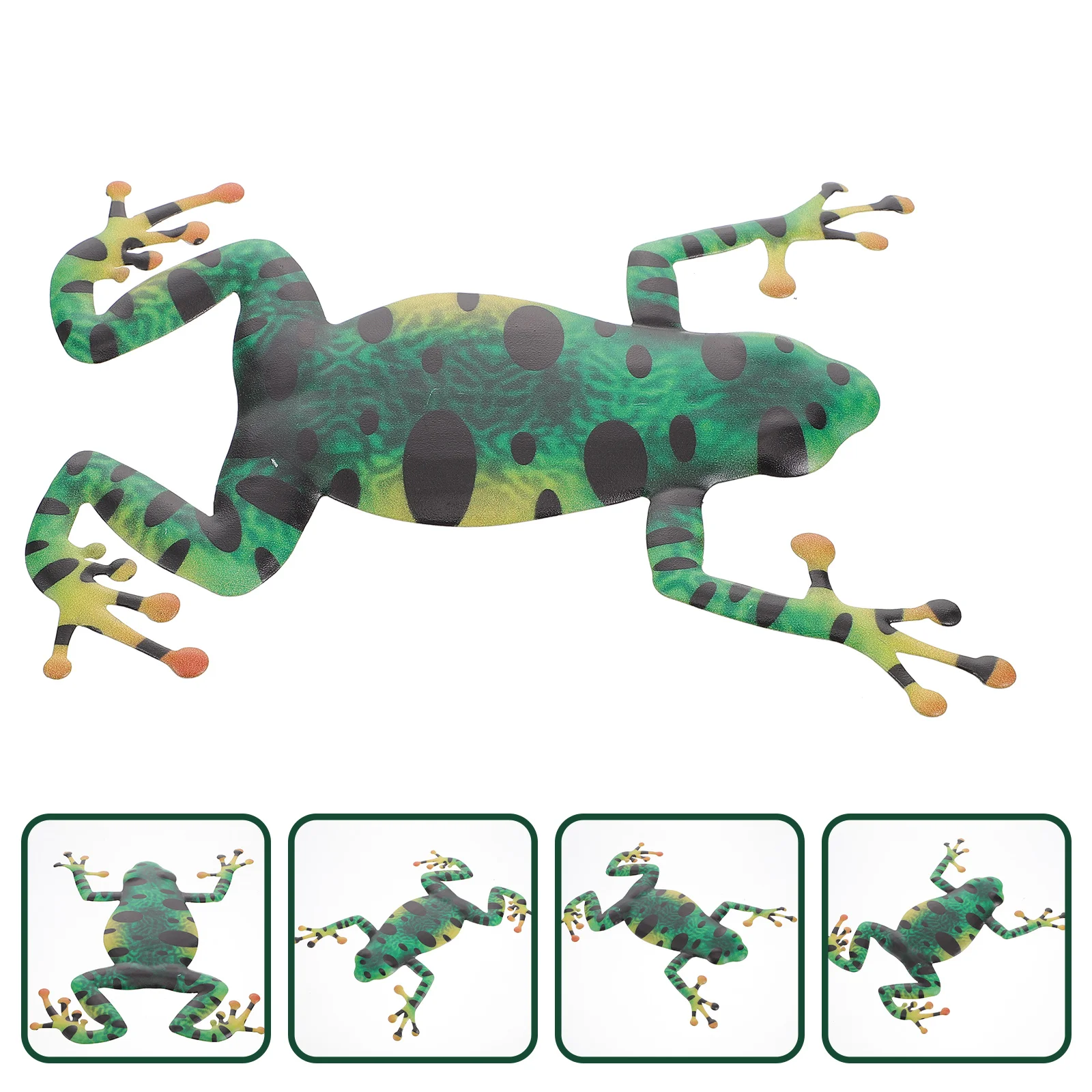 Wall Decoration for Home Wrought Iron Frog Hanging Craft Ornament Decorations Toddler