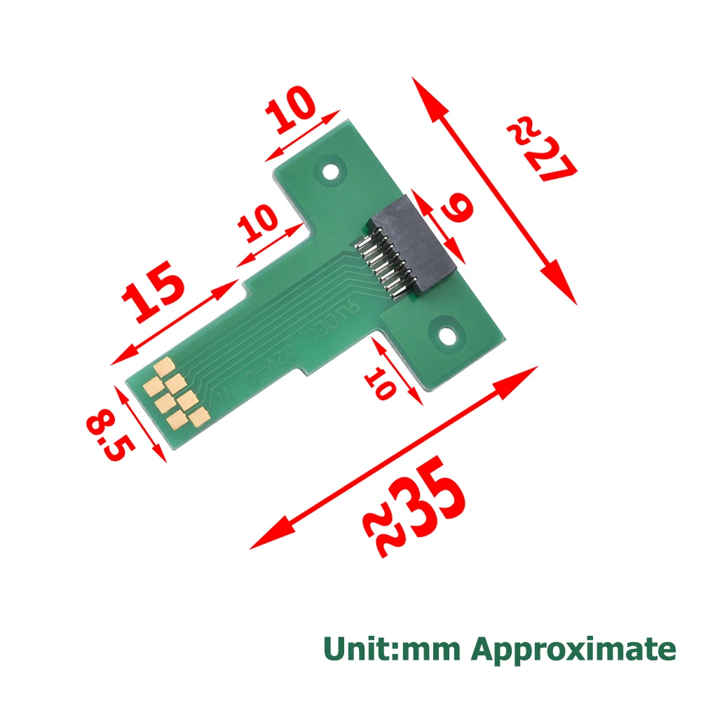 Nova placa em forma de T para Epson 4000 4400 4450 4800 4880 7400 7450 7600 7700 7710 7800 7880 7890 7900 9880 9890 9900 10000 10000CF