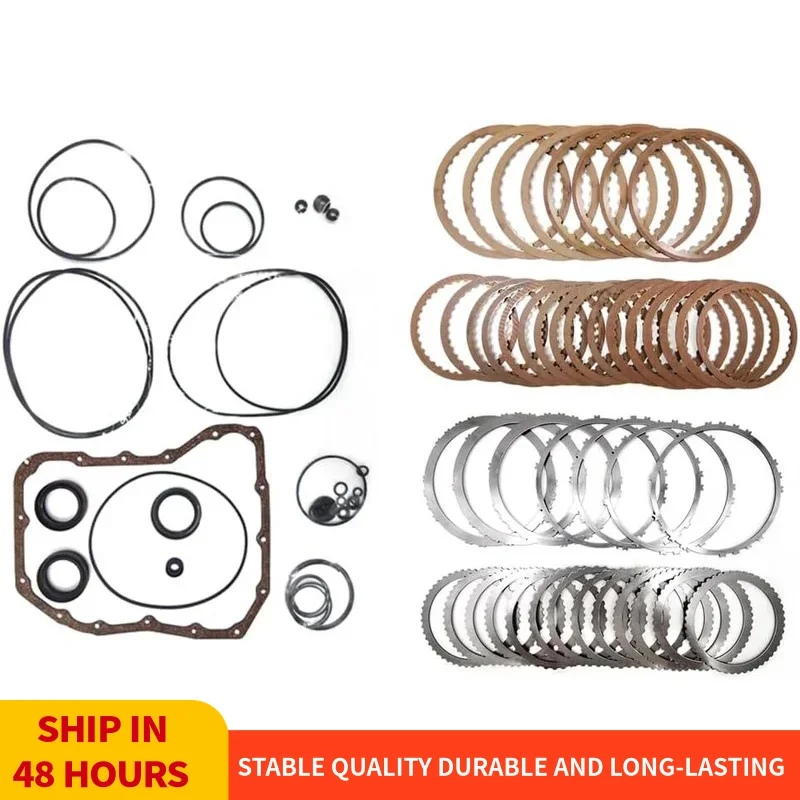For Mitsubishi Nissan Renaule Car Gearbox Clutch Seal Kit JF613 JF613E Automatic Transmission Overhaul Repair Kit Friction Plate